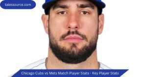 chicago cubs vs mets match player stats