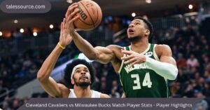 cleveland cavaliers vs milwaukee bucks match player stats